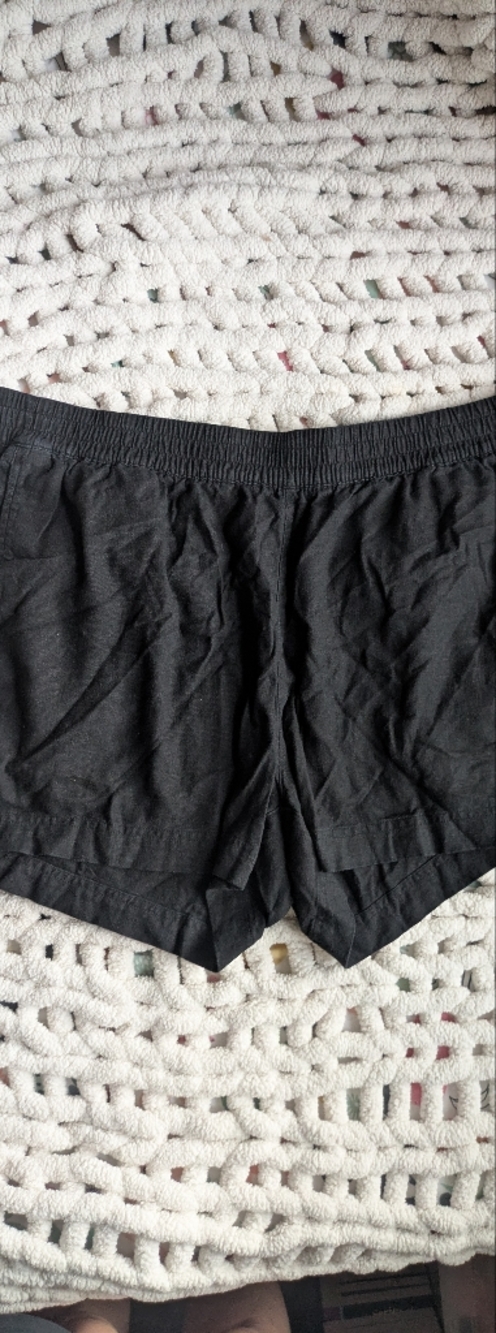 Old Navy Black Women's Elastic-Waist Shorts
